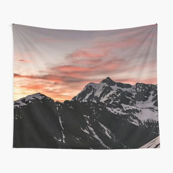 Rocky Mountain Tapestry Wall Hanging Misty Forest Tapestry for Home Bedroom Living Room Dorm Decor Aesthetic Nature Tapestry