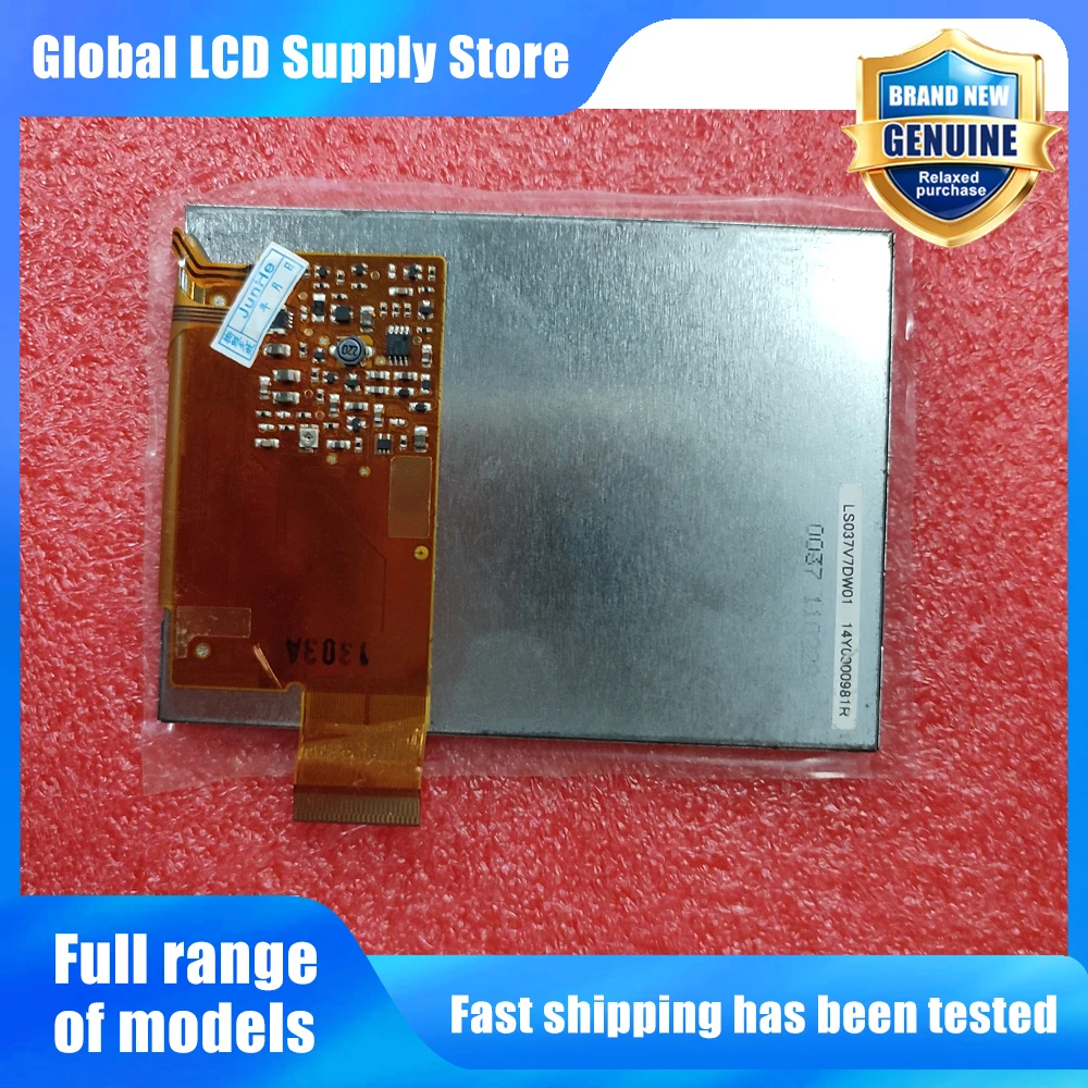 LS037V7DW01 3.7 Inch 480*640 LCD Display Screen Panel with Touch Screen 51 Pins FPC 100% Tested Brand New