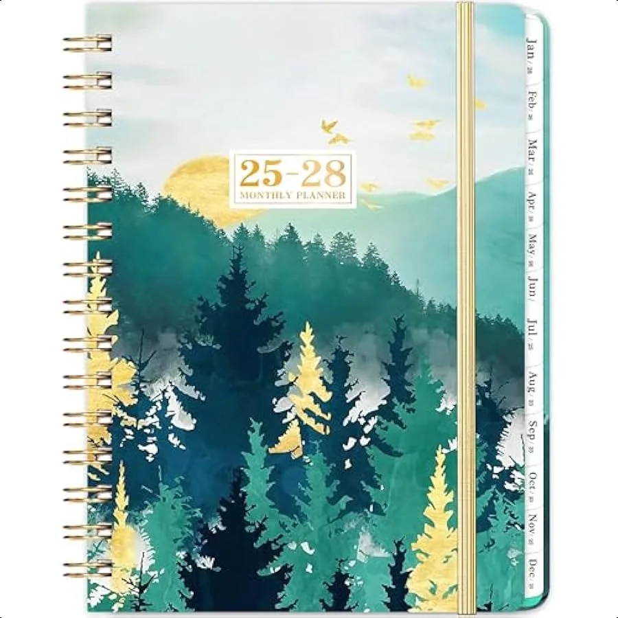 

20252028 Monthly Calendar 3 Year JUL 2025 JUN 2028 8.4" x 6.3" 36 Months Calendar with Monthly Tabs for LongTerm Planning