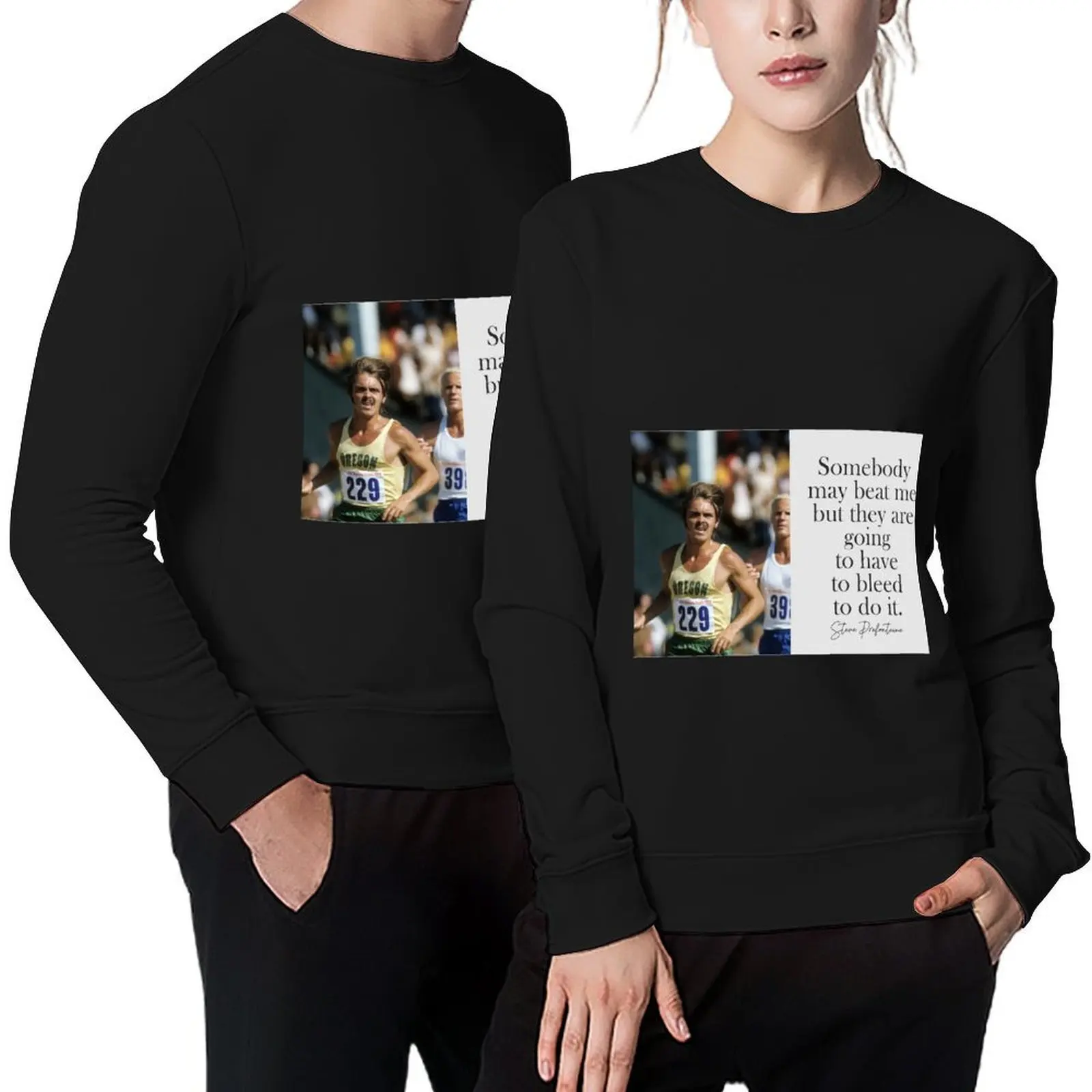 Citazione Steve Prefontaine Pullover abbigliamento da uomo tuta abbigliamento estetico abbigliamento da uomo felpe da uomo