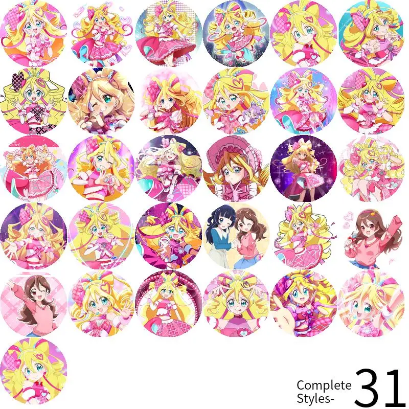 Sakura Uta Game Anime Character Soft Button Badge Brooch anchor Peripherals Pin School bag DIYinsignias personalizables view 3