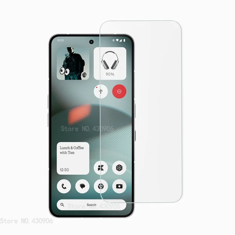 Dla Nothing Phone 3 Osłona ekranu Pokrycie ekranu Wysokiej jakości przezroczysta folia ze szkła hartowanego 2.5D 9H