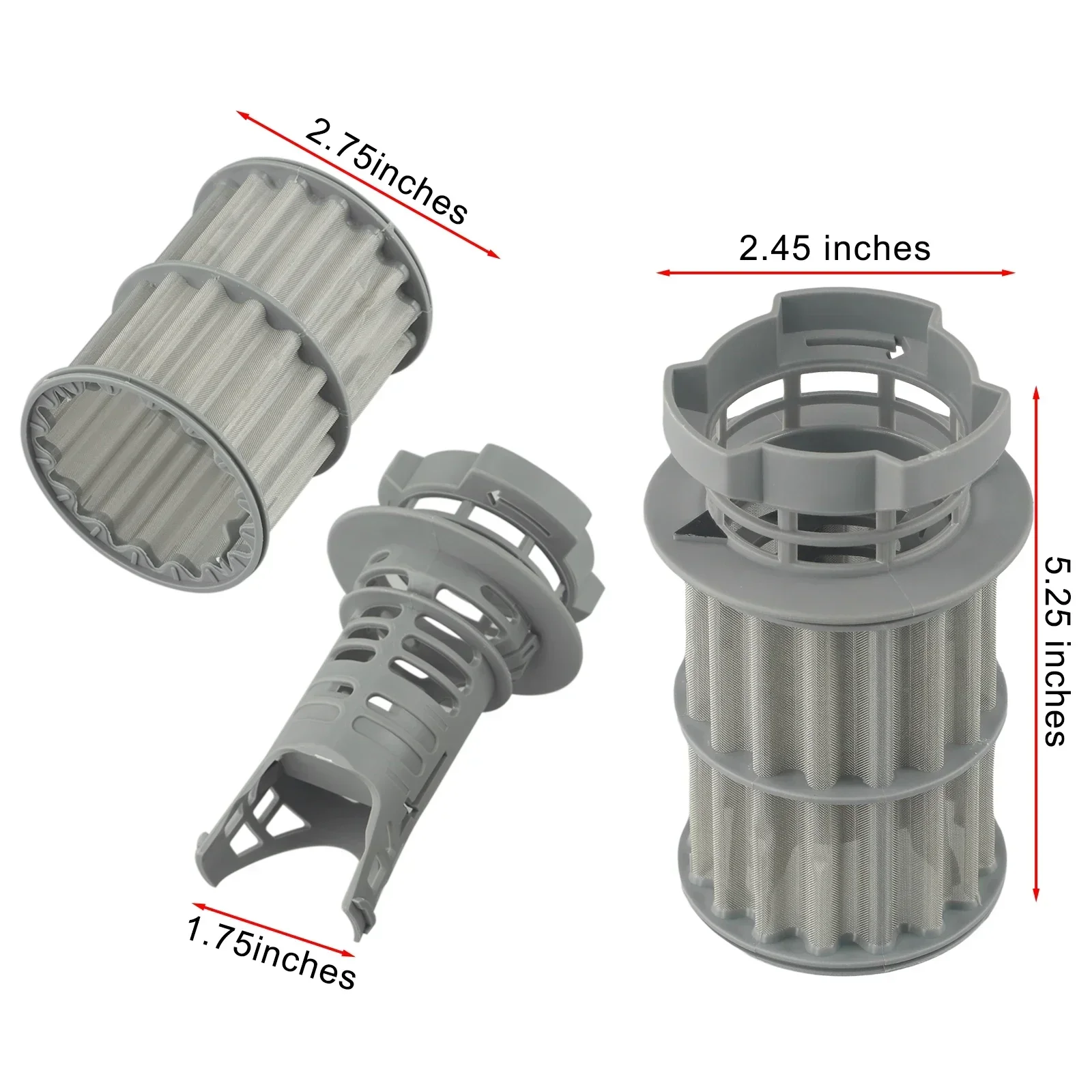 

Dishwasher Drainage Network Filter For-Bosch/Kenmore Filter Basket Dishwasher Drain Screen Filter & Circle Pump Miniature Filter