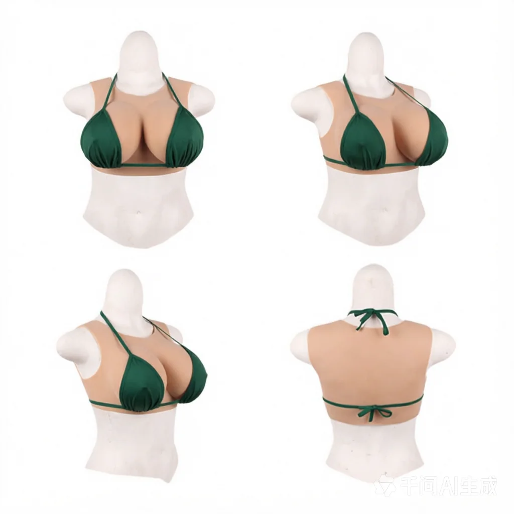 Realistic Silicone Breast Forms with Nipple Areola for Cross-Dress Trans Cosplay Soft Plump Fake Boobs Natural Look And Feel