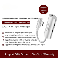 Type-C To 3.5mm Digital Audio Portable Decoding Amplifier Hifi CX31993 Headphone Adapter Oxygen Free Copper Plated Silver Wire