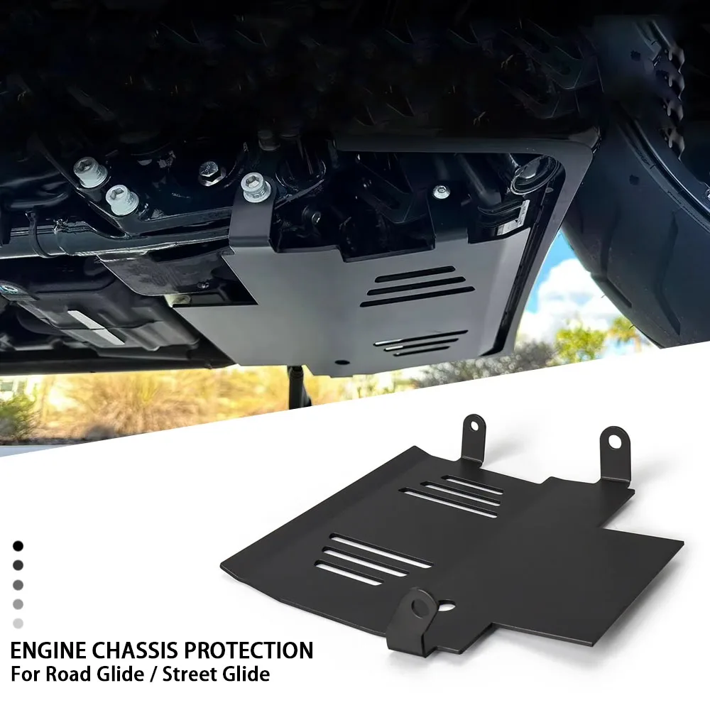 

2024 2025 New Street Glide FLHX Skid Plate Lower Engine Chassis Protector For CVO Road Glide FLTRXSE Motorcycle Accessories