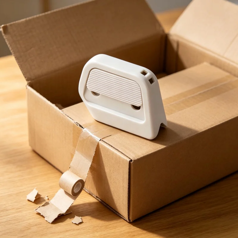 Ceramic Safety Box Cutter Retractable Magnetic Box Opener Rustproof Non-slip Grip Utility Knife For Carton Package Tape Cutting