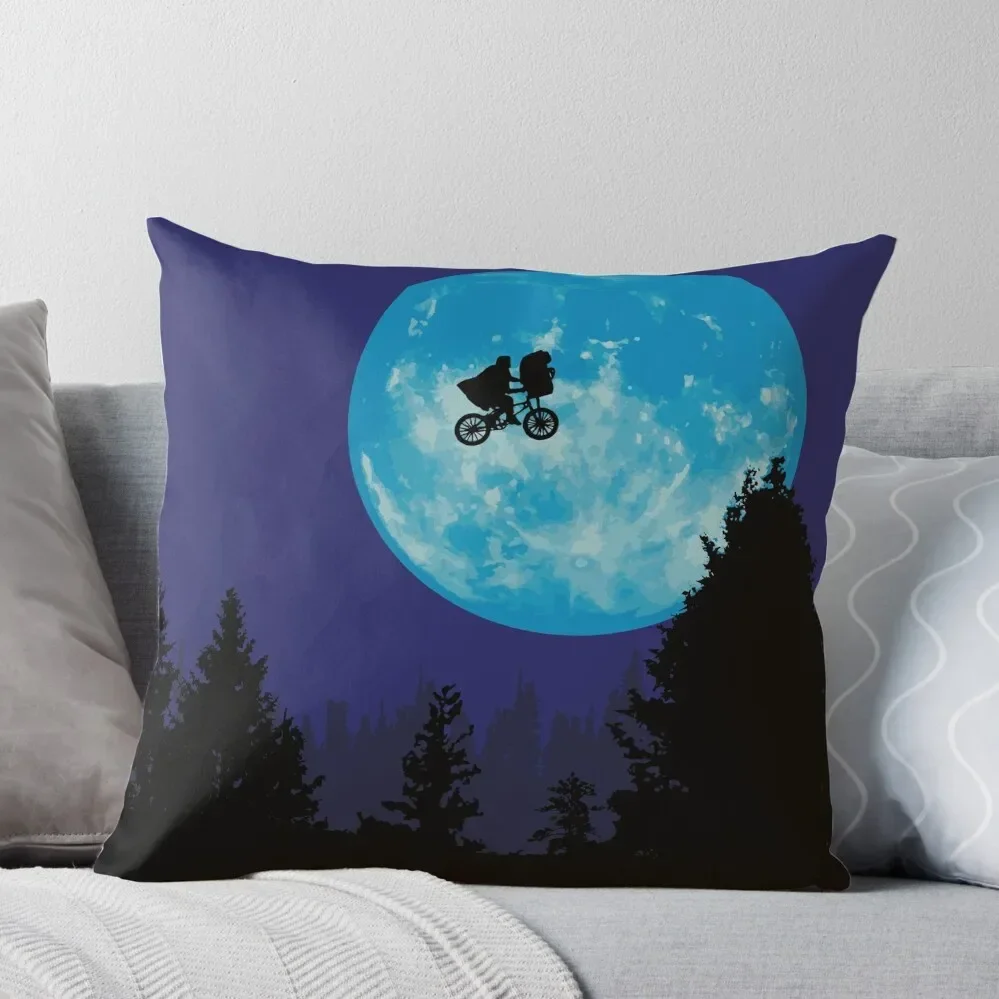 E.T. the Extra-Terrestrial Throw Pillow Sofa Cushions Cusions Cover Elastic Cover For Sofa Pillow