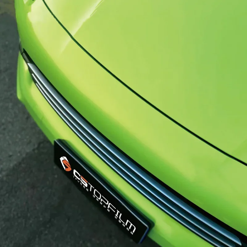 C5TOPFILM Apple Green Car Body Color Changing Sticker  TPU Automotive Packaging Film Decorative Colored PPF Film