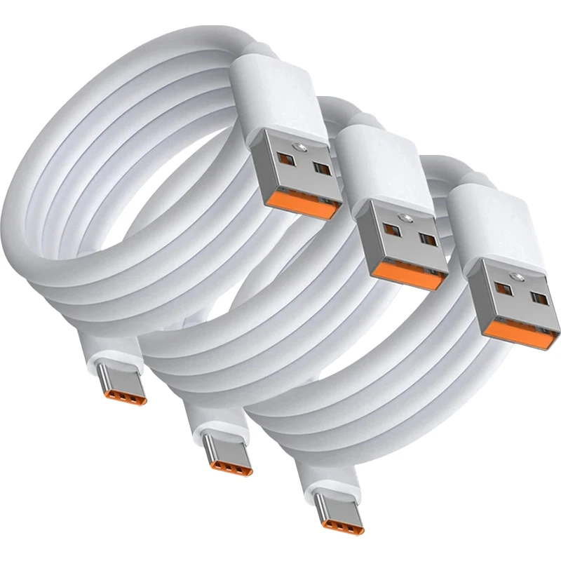 1/3PCS 10A USB Typ C Super Schnelle Ladekabel High Speed USB C Datenkabel Für iPhone Huawei Samsung Xiaomi Schnell Ladekabel
