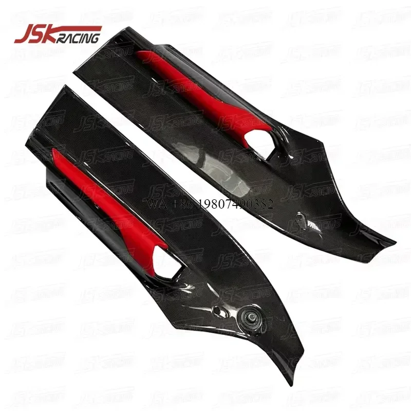 Wmwmnu Dry Carbon Fiber Door Panel for 2015-2018 488 GTB OEM Style Interior Trim Car Accessories Replacement Parts
