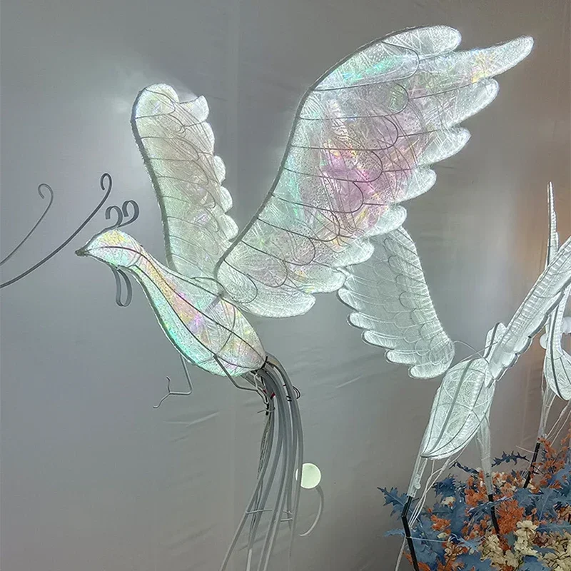 COLIN  Modern Phoenix Wedding Lantern Area Props Street Lamp LED Stage lighting Festival Atmosphere Decoration