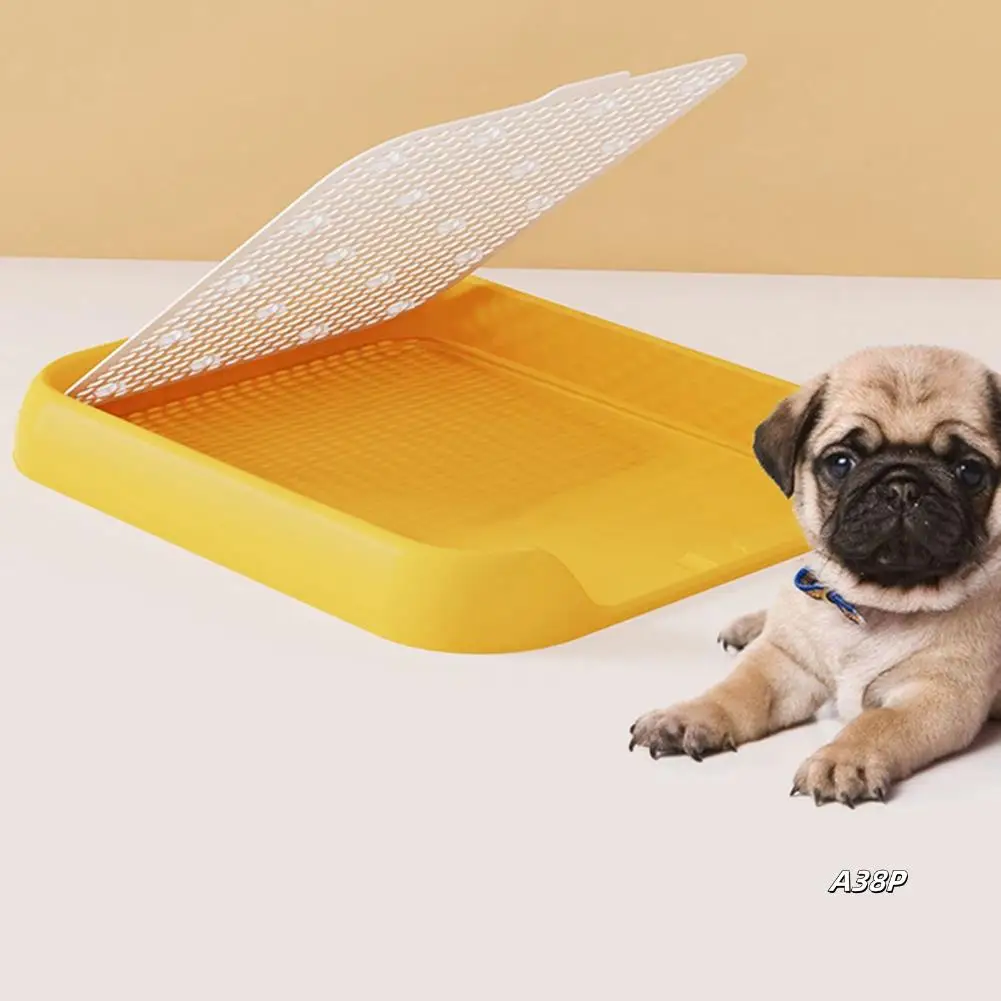 

Indoor Dog Potty Tray Mesh Dog Training Toilet Potty Tray Puppy Toilet Anti-Slide Dog Toilets Anti Mesh Training