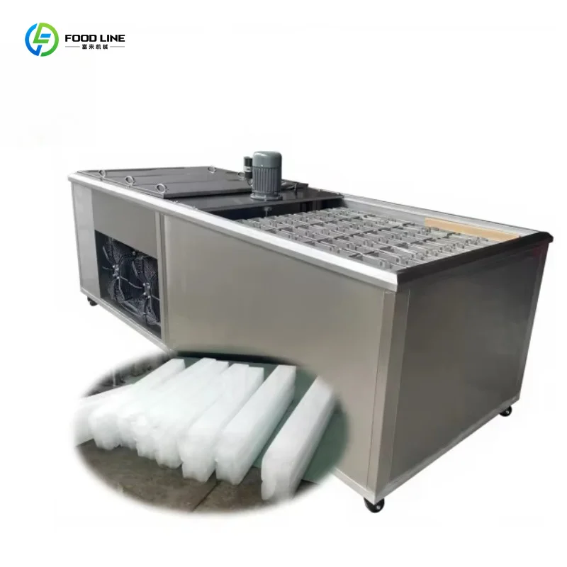 Customized industrial ice machine for 5kg 10kg 15kg 20kg ice blocks commercial ice cube machine on sale