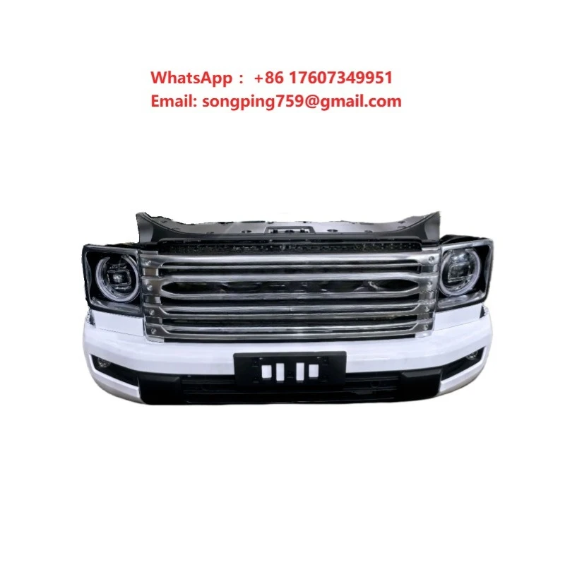 Suitable for the Front Bumper, Grille, Headlights, Fan, Radiator, and Front Face of the Great Wall Haval H9 Second-generation