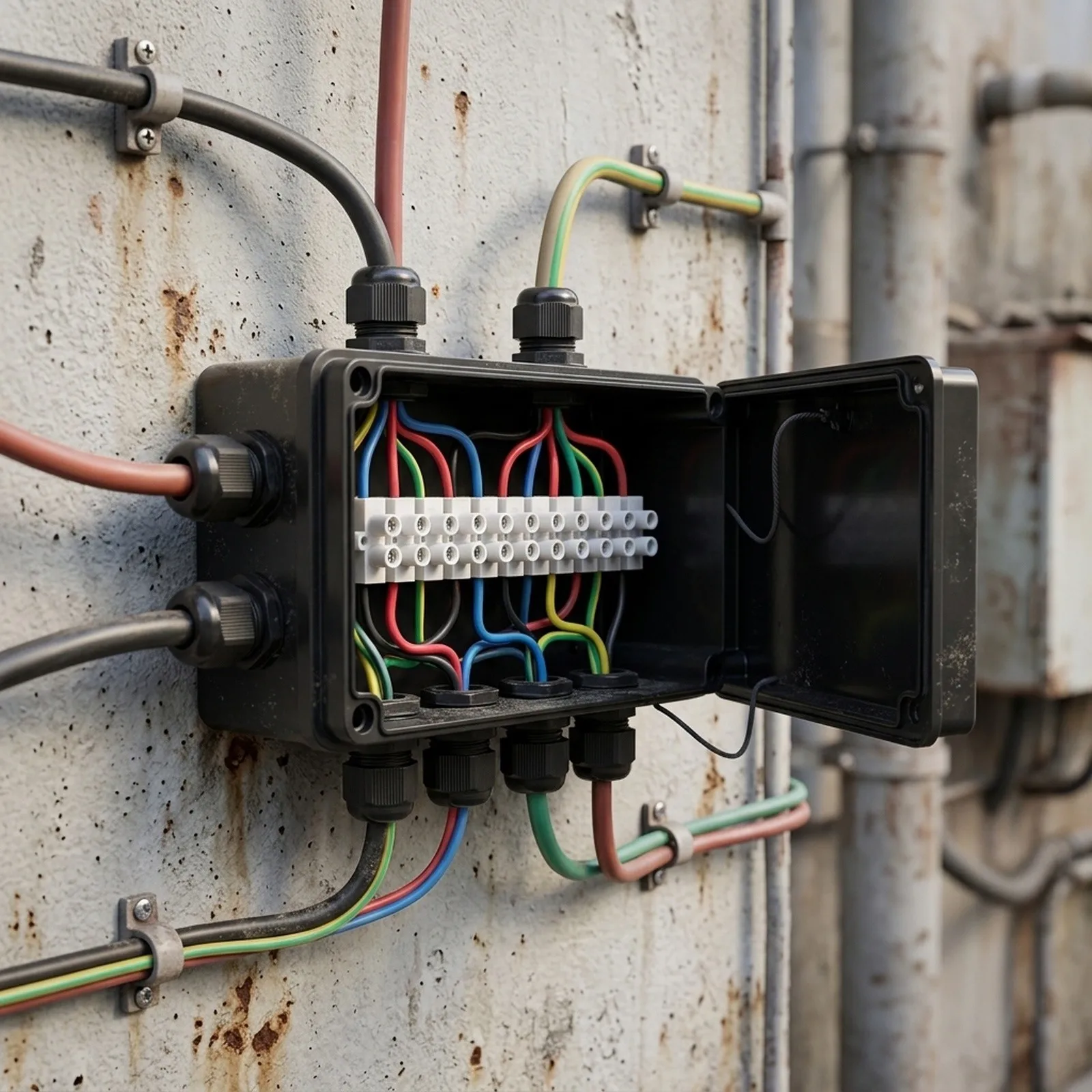 Cable Connector Waterproof Electrical Box Electronic Product Shell Box Outdoor Box Distribution Instrument Boxes