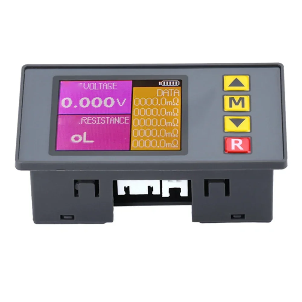1pc ts457 tensão resistência interna testador suporte ajuste de exibição de tensão com cabo de alimentação de 2 pinos
