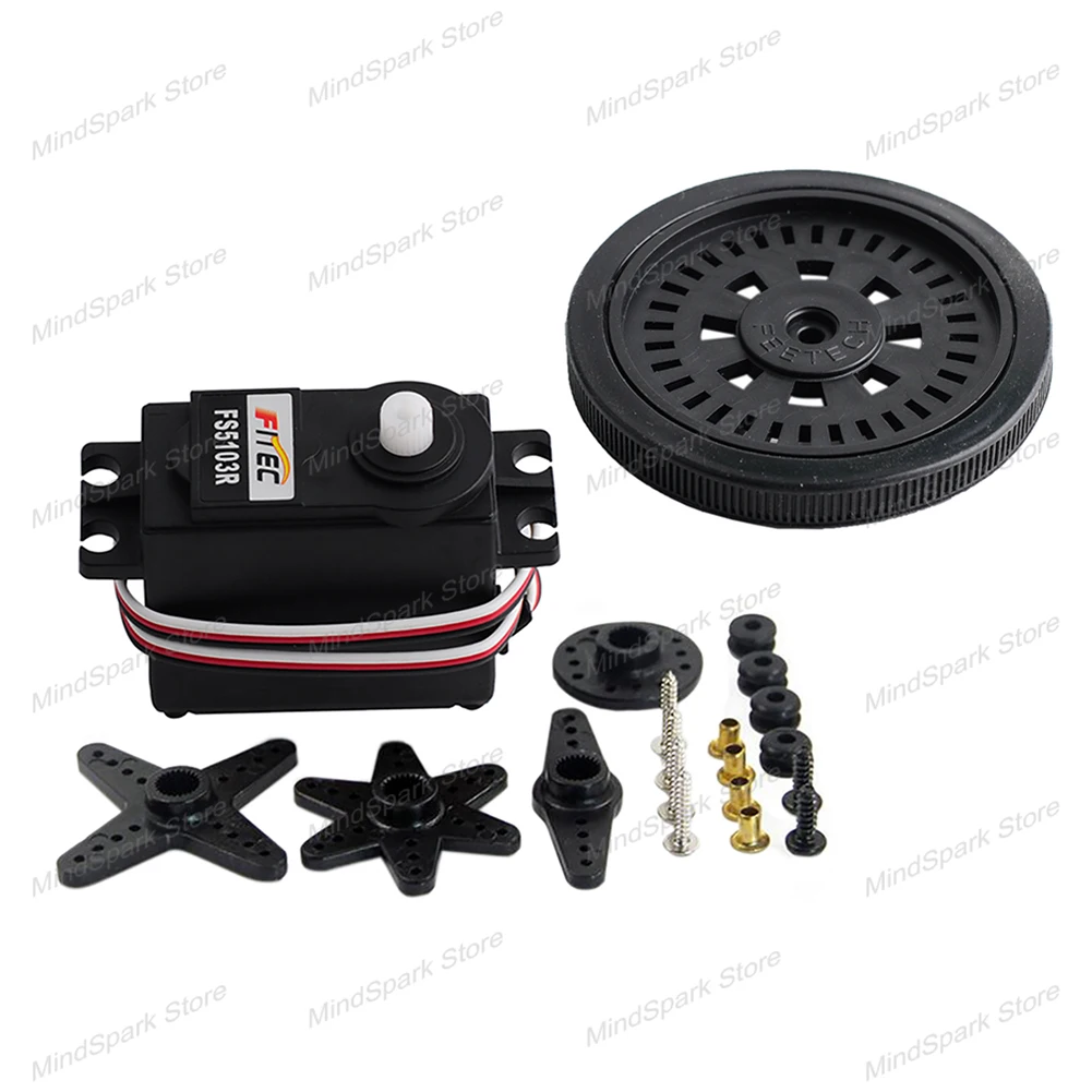 أجهزة رقمية 3 كجم محرك عجلة تناظري قياسي 360 درجة دوران مستمر لتقوم بها بنفسك نموذج سيارة روبوت اللبنات #5