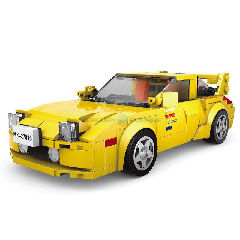 

Speed Hypercar Series Yellow RX8 Sports Car MOC 27016 MOULDKING High Tech Vehicle Model Building Blocks Bricks Creative Toy Gift