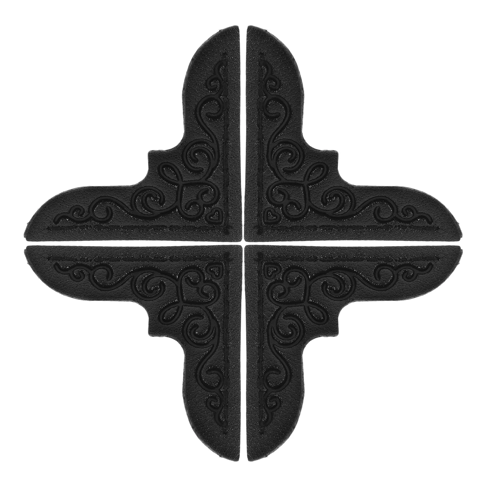 

4 Pcs Bookmark Reading Case Books Corner Guard Album Protectors Decorative Student