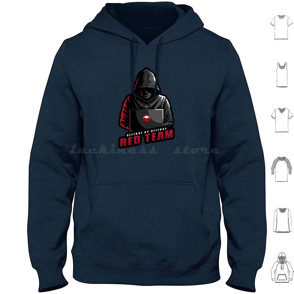 

Red Team Hacker Design Hoodies Long Sleeve Hacking Hacker Hack H4x0r Ethical Hacking Ethical Hacker Bug Bounty Bug