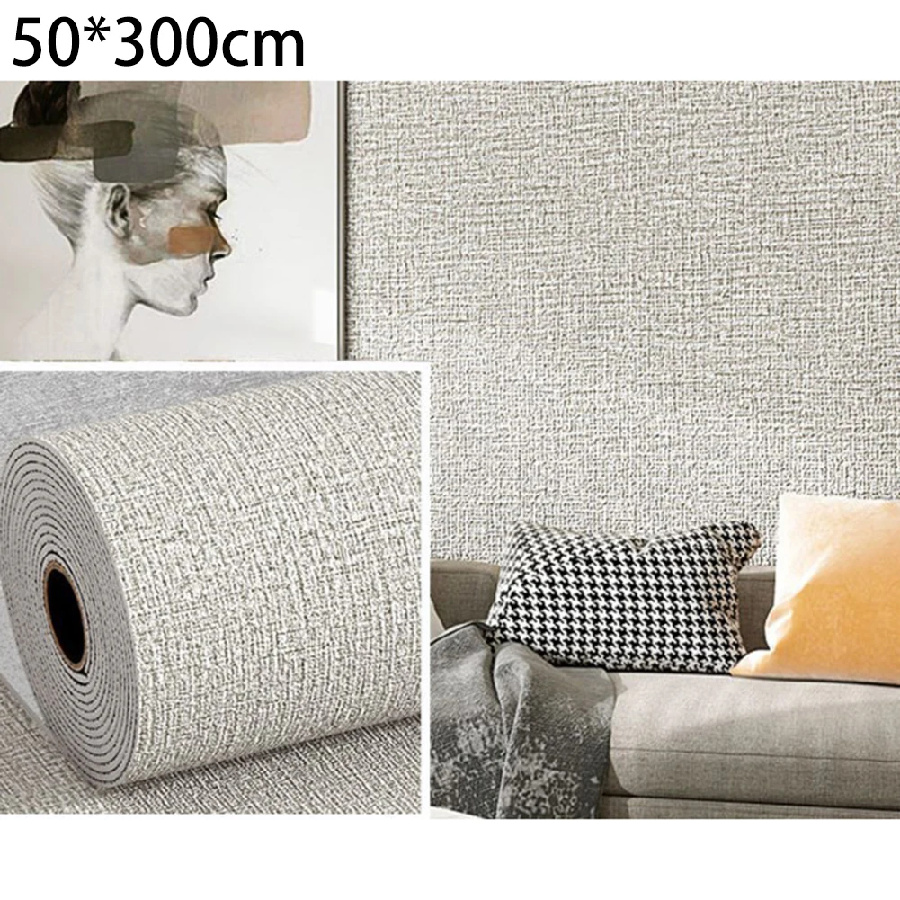 10 Meters Moisture-proof Wall Stickers Self-adhesive Waterproof Noise-proof Wallpaper 3d 50*300cm Three-dimensional Wall Sticker