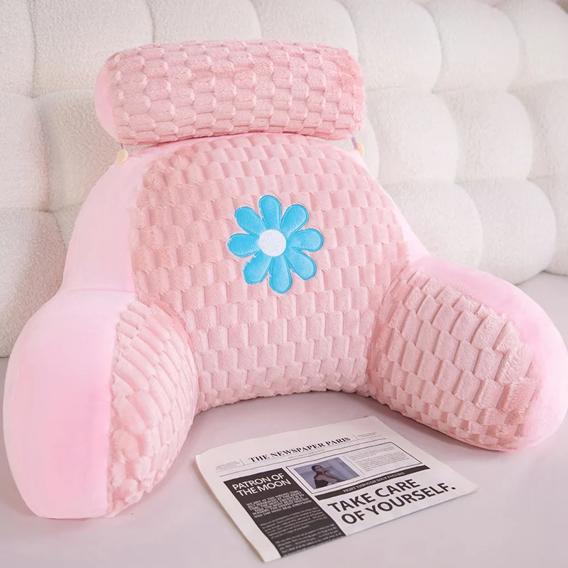 65x45 سنتيمتر ديزي اللوح الأمامي وسادة الخصر وسادة داعمة لينة محشوة Plushies غرفة نوم المنزل رمي وسادة هدايا للفتيات