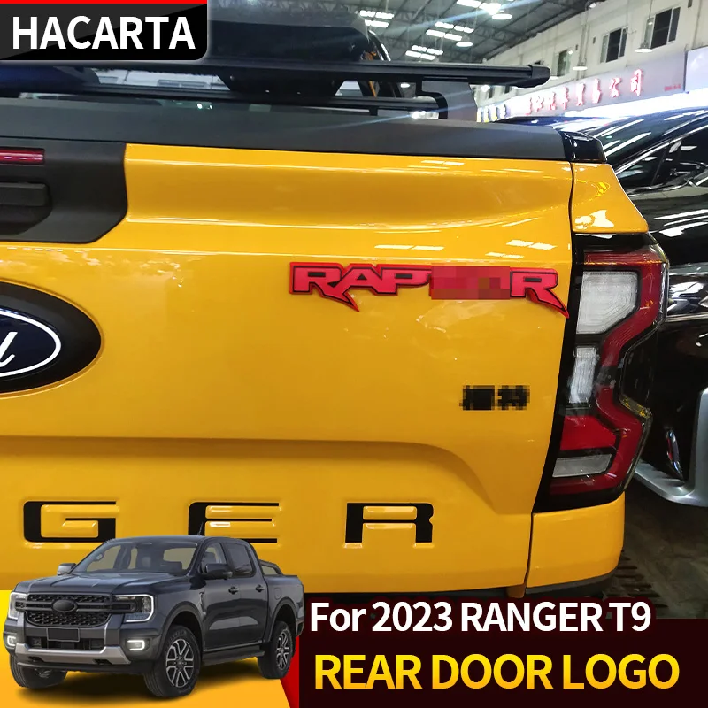 

For 2023 RANGER T9 Roptap Rear door logo The original 3D three-dimensional car sticker modification