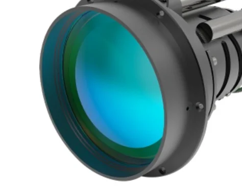 Custom-made Medium-wave Infrared Continuous Zoom Lens by the Manufacturer, with Electric Focusing From 15mm to 300mm.