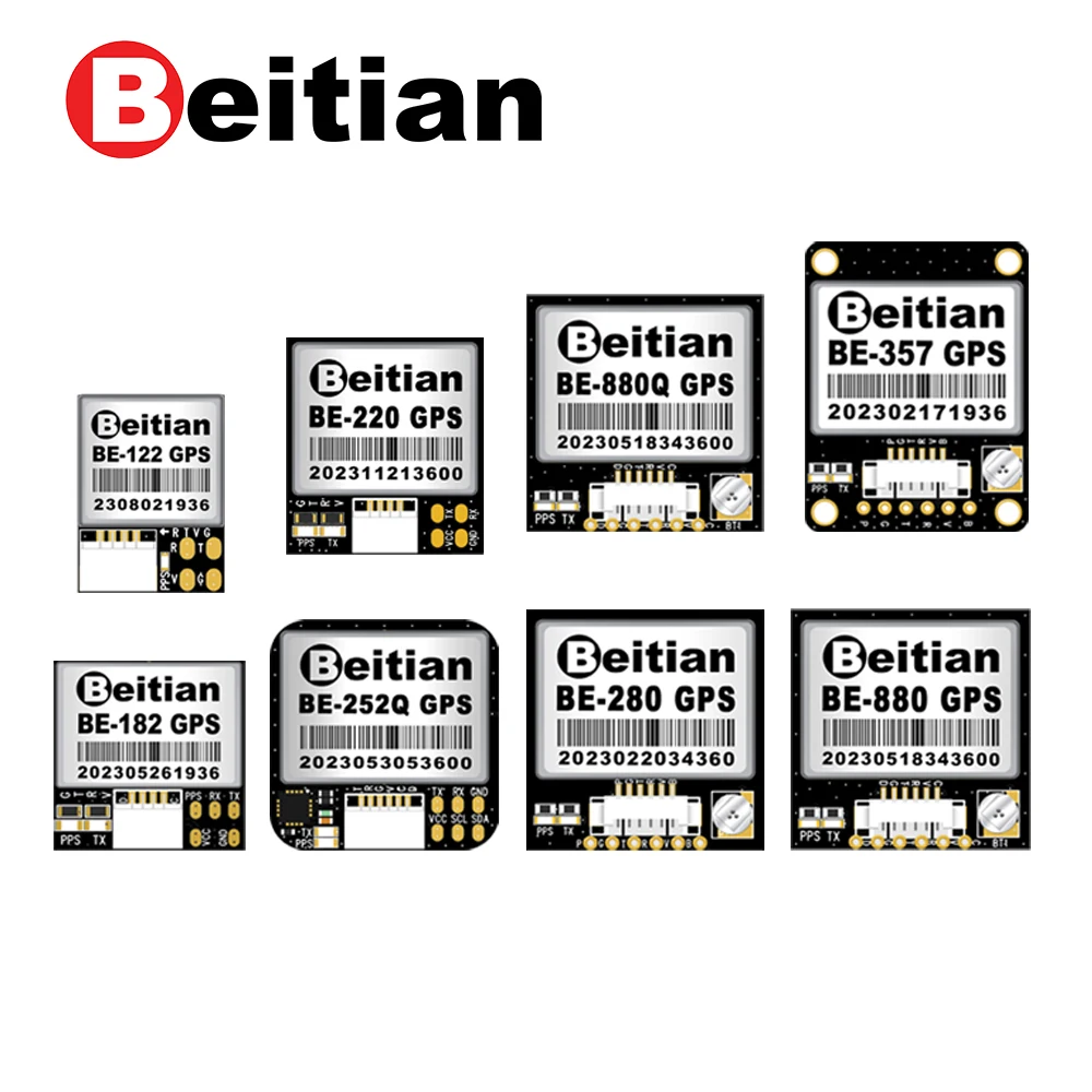 Beitian M9 M10 Fixed Wing FPV RC drone GNSS GPS antenna module BK BE-220 122 166 180 182 250 250Q 252Q 280 357 880 880Q