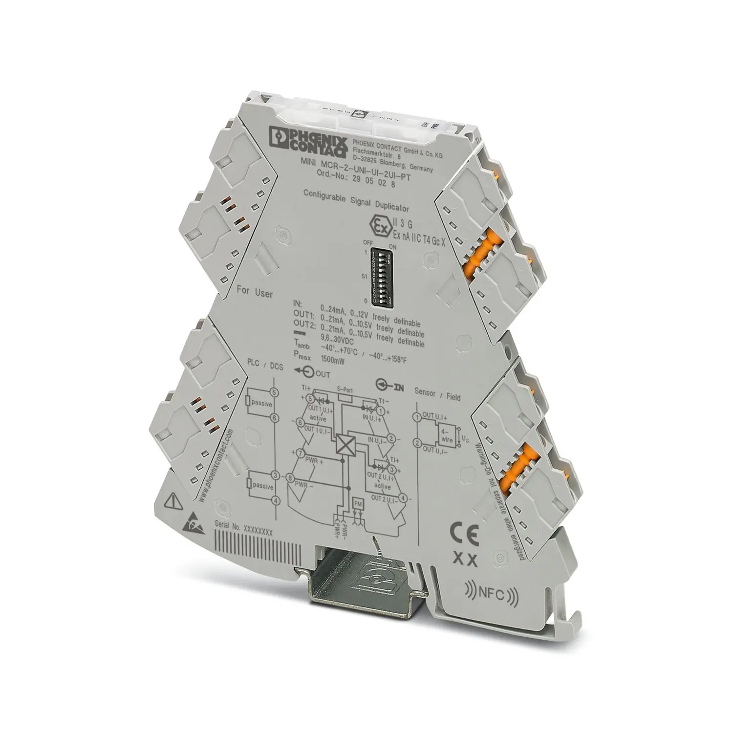 

2905028 MINI MCR-2-UNI-UI-2UI-PT - Signal duplicator