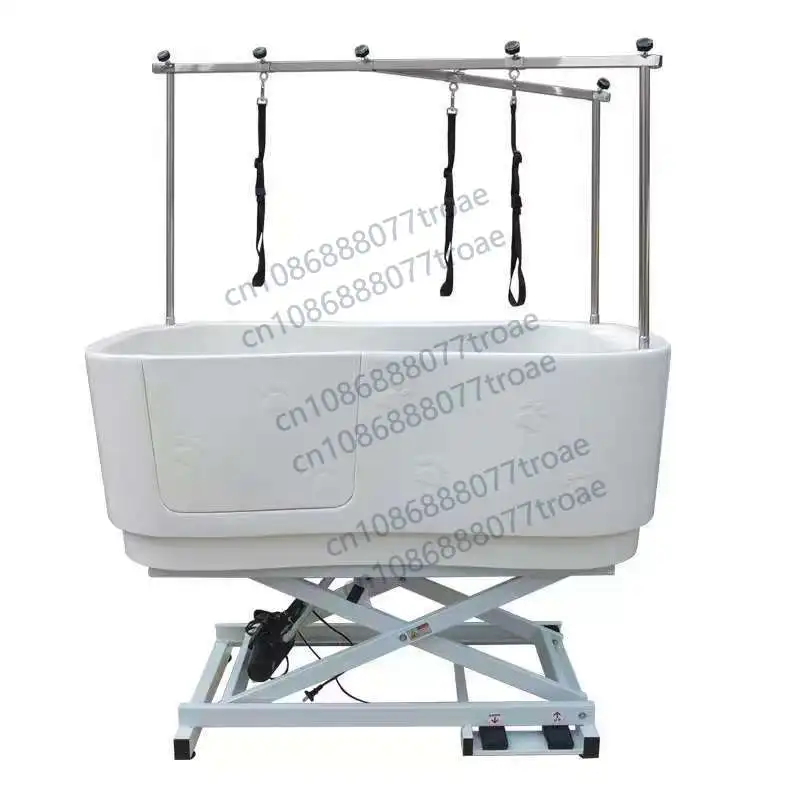 

Pet electric lift bathtub, large dog cat dog bath