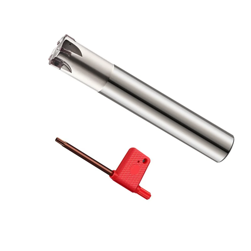 IRON ROOT EXN03R Milling Cutter Holder C15 C16 C20 C25 C35 High Feed Milling Tools for LNMU0303ZER Fast Feed Milling Inserts