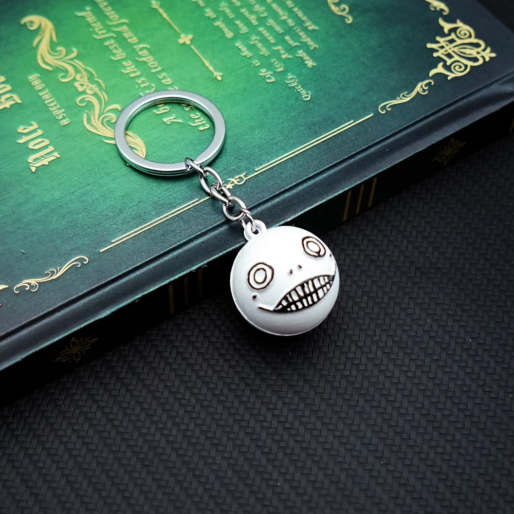 NieR Automata Keychain Game Key Chain Keyring Keychains for Men Women Game Accessories Car Key Ring