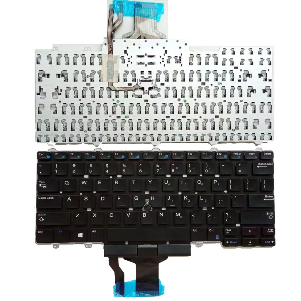 

US with Pointer Laptop Keybaord For Dell Latitude E5450 E5470 E7470 E5480 E5490 7480 7490 5480 5488