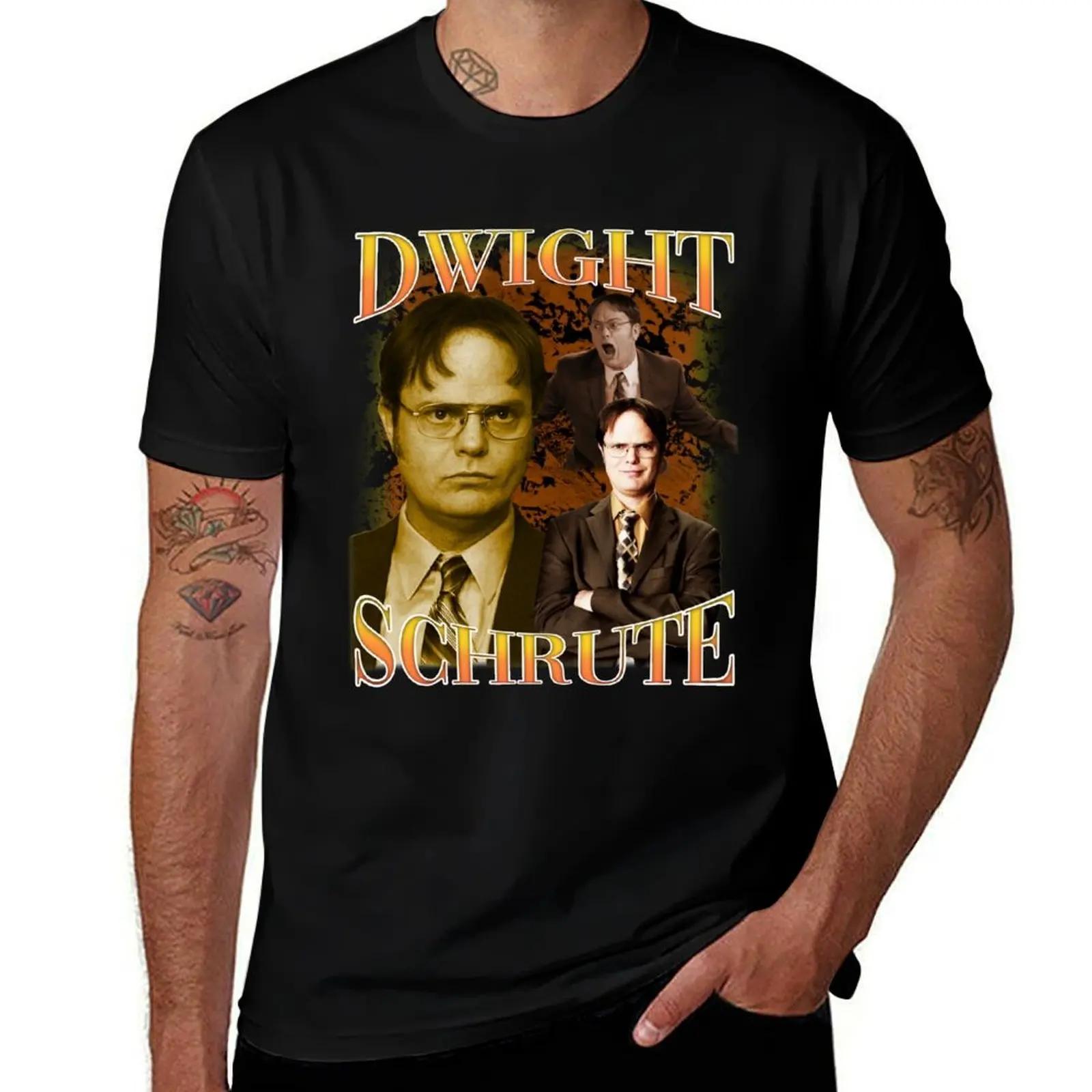 Dwight Schrute 90's Vintage T-Shirt Summer Holiday T-Shirt