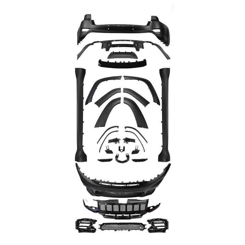 High Quality SRT8 Style Facelift Body Kit For JP Models 2014-2020 With Side Skirts & Fender
