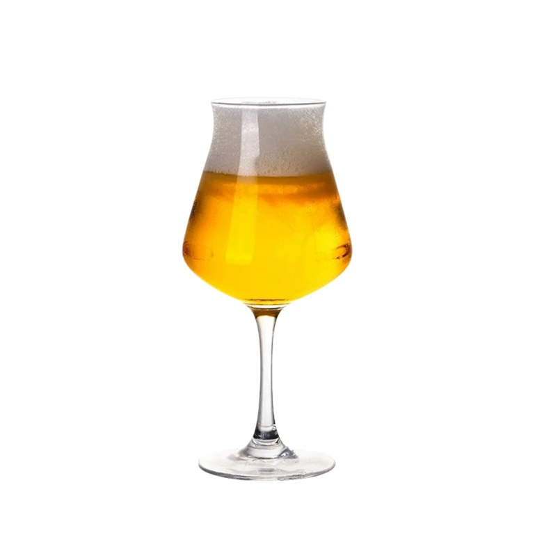 Craft Beer Stemware TEKU Beer Glass Cup Tulip Wine Glasses Creative Cocktail Glasses Cups Wide Mouth Glass Beer Cup Bar Tools