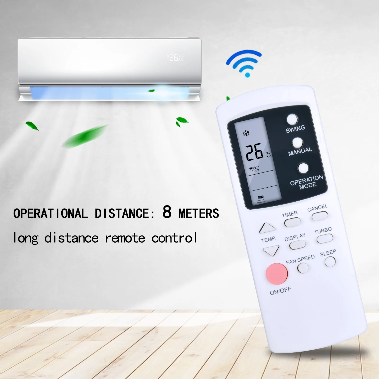 Nuevo para Control remoto de aire acondicionado Galanz GZ01-BEJO-000 GZ01-BEJO-007