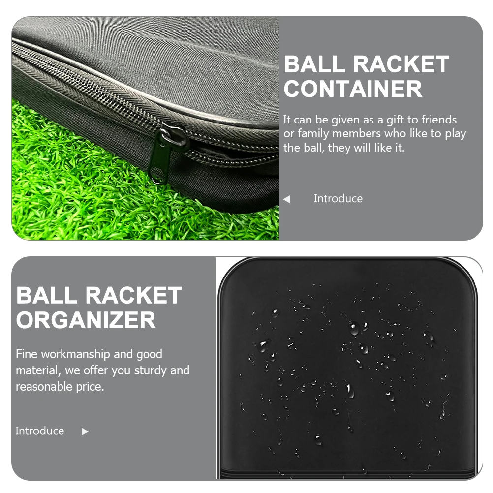 

Peak Ball Bag Sports Protective Cover Racket Paddle Case Waterproof Oxford Cloth Sleeve