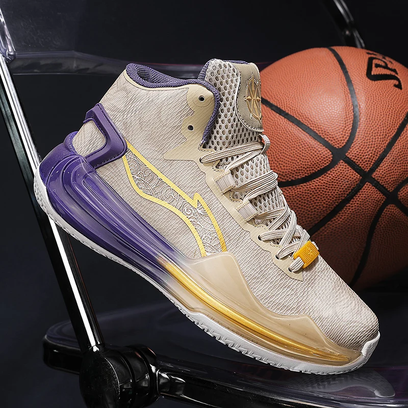 New 2025 professional comfortable lightweight training cushioning rebound basketball shoes sneakers summer new Very good