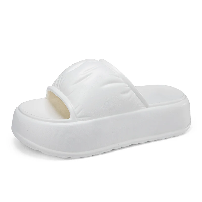 

Thick Sole Wedge Slippers for Women Summer 2024 Fashion Platform Sandals Woman Outdoor Anti Slip Beach Slides Lady Flip Flops