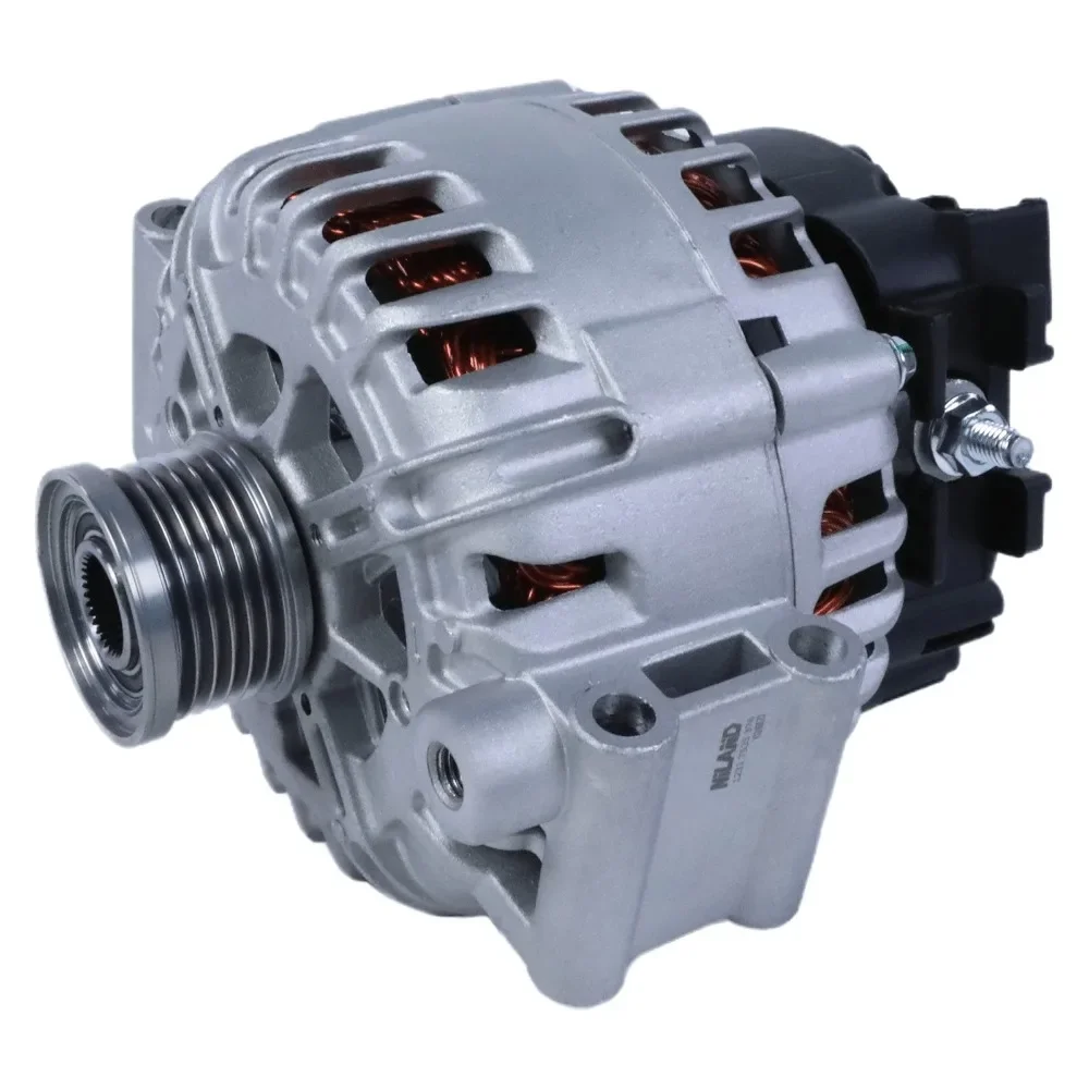 Alternator For BMW 323i, 325i, 325xi, 330i, 525i, 525xi, 530i, 530xi, 2.5L 3.0L, 12V 170A 6-Groove Clutch Pulley CW A12317525376