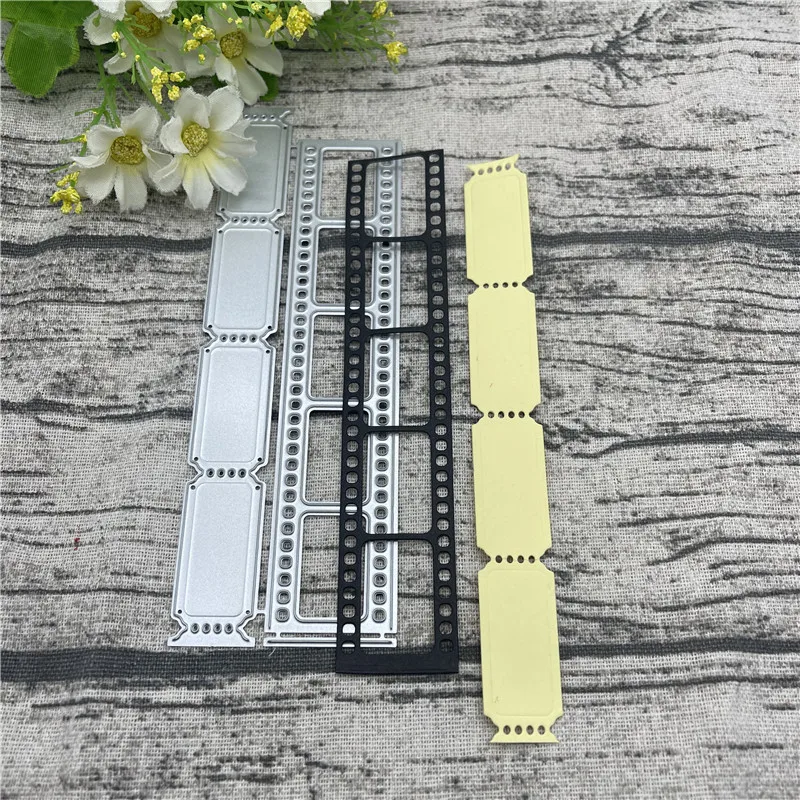 Stamp lace background Frame Craft Metal Cutting Dies For DIY Scrapbooking Album Embossing Paper Cards Decorative Crafts