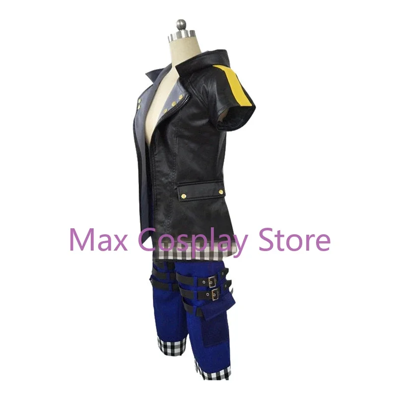 Anime Kingdom Hearts Game Riku Cosplay Costume Uniform Outfit Custom Made