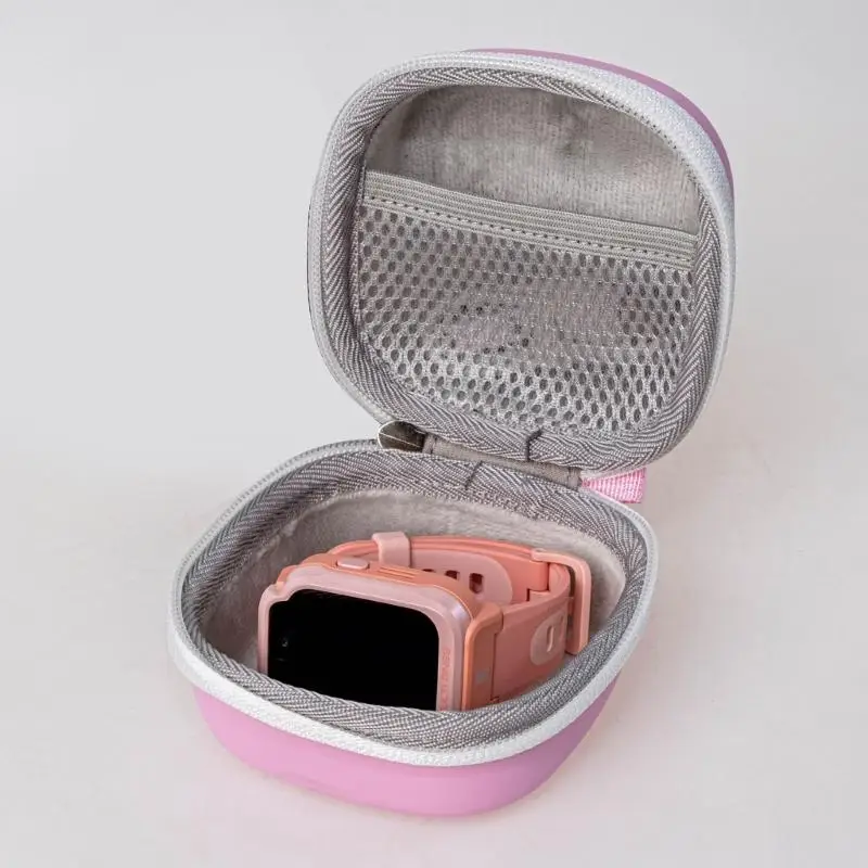 

652F Colorful Cartoon Pattern Watch Case Soft Interior Compartments Children Friendly