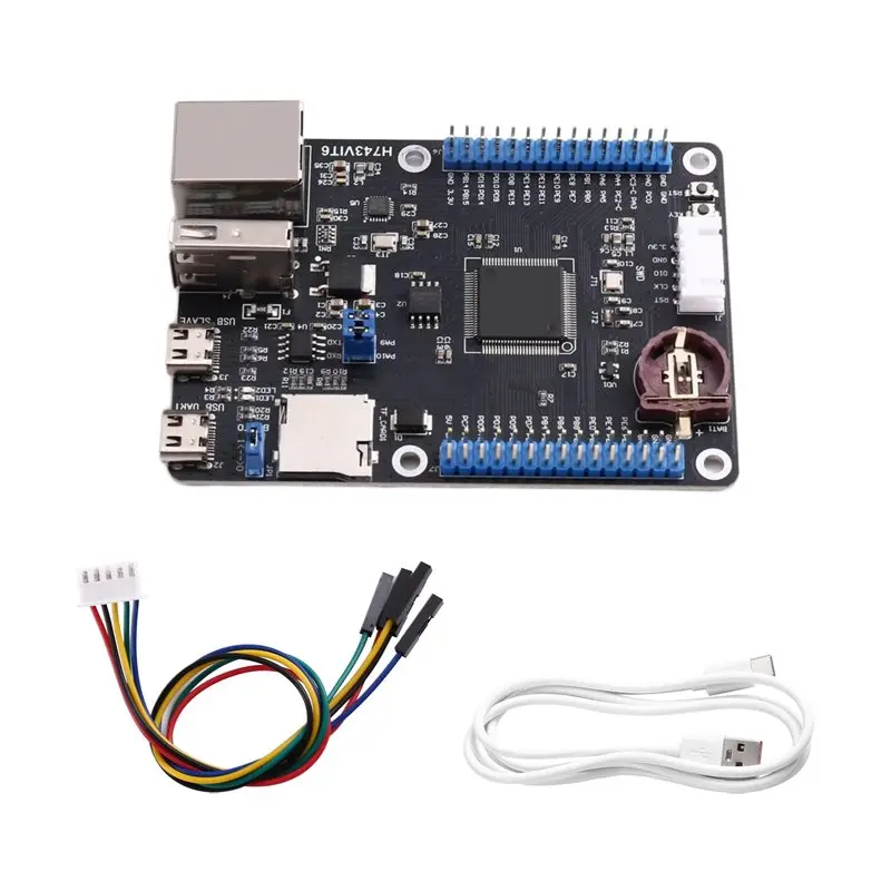 

Плата разработки STM32H743VIT6, основная плата, малогабаритная системная плата, превосходящая по производительности Ethernet-сети STM32F407 - [PRDS]