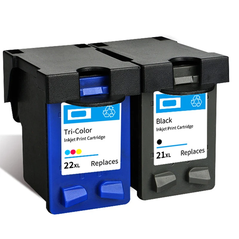 21 22 XL Compatible Ink Cartridge for HP 21XL 22XL HP21 for HP22 Deskjet F2180 F2280 F4180 F2200 F380 380 3940 3920 D1468 D1520