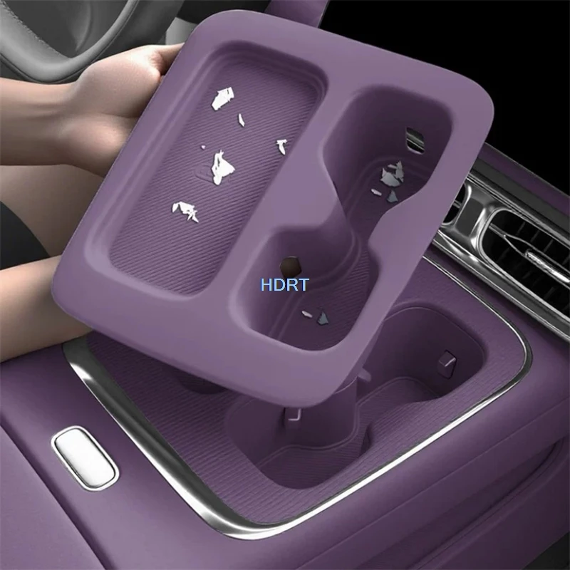 Für Leapmotor B01 2025+ Mittelkonsole Getränkehalter Aufbewahrungsbox Organizer Abdeckung Auto-Styling Schutz Dekoration Zubehör