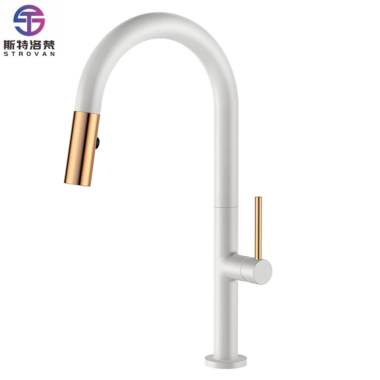 

Kitchen Faucets Sink Kitchen Faucet Flex Pull Down Pull Out Sprayer Water Tap Mixer Brass Sanitary Ware